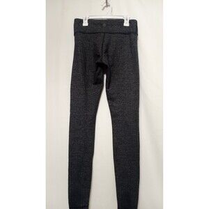 Lululemon Wunder Under Hi Rise 7/8 Tight Leggings 6 Luon Variegated Herringbone